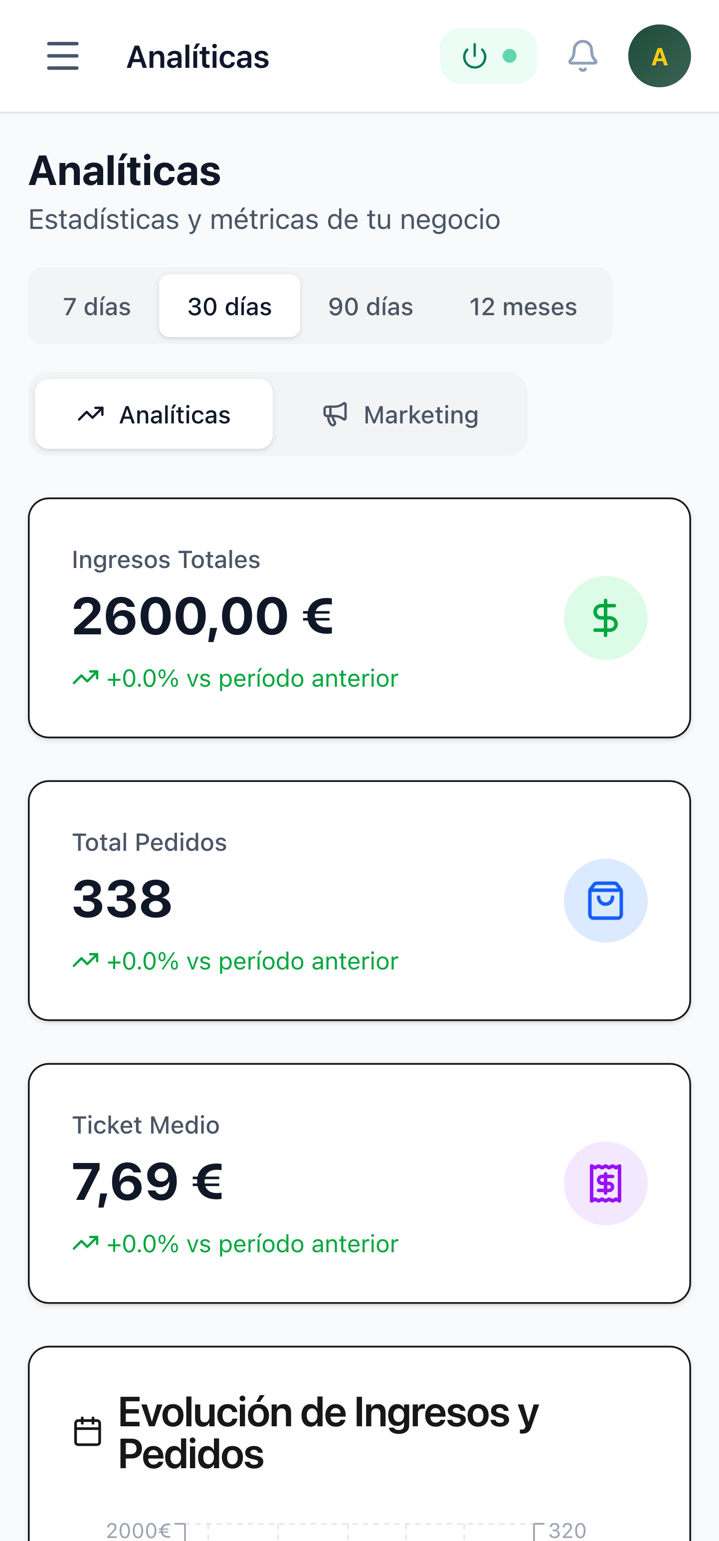 Pantalla móvil TASTE